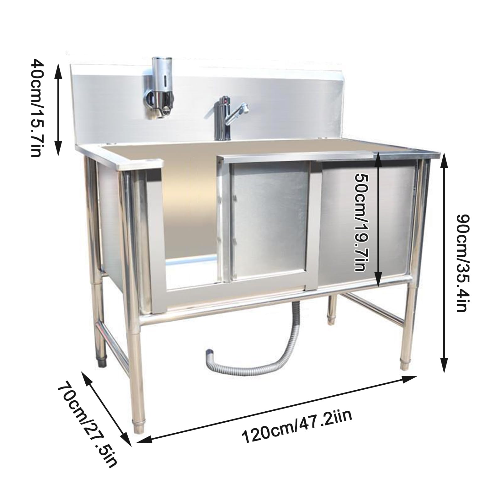 犬用 ステンレスバスタブ Amazon | ペット犬用入浴ステーション（階段付き）、プロ仕様の